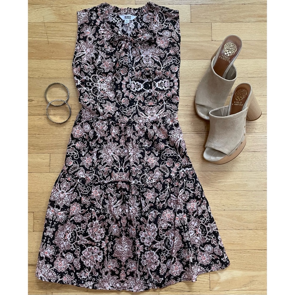 Tropical Breeze Tiered Cotton Babydoll Dress